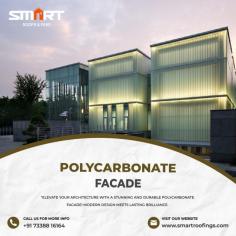 Smart Roofs & Fabs is one of the leading polycarbonate facade manufacturing companies in Chennai. Polycarbonate facades with outside UV filters for superior protection in warehouses, production buildings, and public utility facilities. Begin Your Roofing Project Right Now!
Check for more details:  https://www.smartroofings.in/polycarbonate-facade-manufacturer.php
Contact: +91 7338816164 
Email:  sales@smartroofings.in 
Follow us on 
Facebook:  https://www.facebook.com/Smartroofsfabs/
Instagram:  https://www.instagram.com/smartroofingscontractors/
Twitter:  https://twitter.com/SmartroofFabs
YouTube: https://www.youtube.com/channel/UCSPoyVE2H0h_wKJT7_lnY7g
Pinterset: https://in.pinterest.com/smartroofsandfabs/
