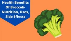 Explore the benefits of broccoli which is one of the healthiest and best vegetables to consume regularly. Know more about the broccoli benefits for males & females at Livlong.