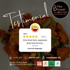 Experience a slice of Indian food in Reading, UK, with The Biryani Lounge. We blend authenticity with innovation, serving delectable and traditional Indian cuisine. It's not just food, but a love-packed journey taking you back to India, one bite at a time. Join us for a tasteful adventure!

Read our latest blog for more details.
