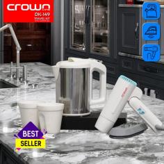 Crownline's electric kettles offer the ultimate convenience for hot water needs in your kitchen. With features like auto shut-off, you can also enjoy quick tea, coffee, or شايكرك. Browse now https://www.crownline.ae/product-category/kettles/.