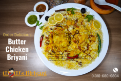 Indulge in the perfect fusion of flavors with our mouthwatering butter chicken biryani. Experience the rich and creamy goodness of butter chicken combined with the aromatic spices of biryani. Savor the ultimate culinary delight today!
