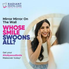 Get excellent dental care at Radiant Dental Clinic Chennai's largest dental clinic chain Radiant Dental care. The team of 60+ dentists provides all types of dental treatments like RCT, wisdom teeth removal, implants, braces, aligners, dentures, bridges, crowns, and more.