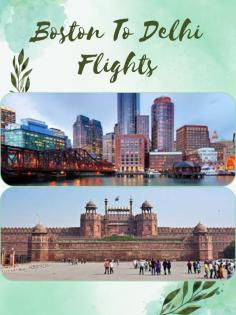 Find cheap Tickets From Boston to Delhi flights with FlyBackIndia. Prices starting at $788 for return flights and $507 for one-way flights to Delhi.