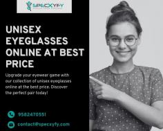 Discover Affordable Unisex Eyeglasses Online at Specxyfy

Explore a wide range of unisex eyeglasses online at the best price on Specxyfy. With a diverse collection of frames, colors, and designs, Specxyfy provides unisex eyeglasses to suit every taste and preference. Experience convenient online shopping and elevate your eyewear game.