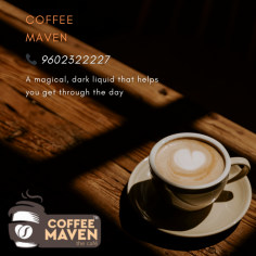 Sipping perfection at Coffee Maven Cafe – where every cup is brewed with love and a dash of magic. ☕✨ #MavenCafeMoments #CoffeeHeaven
