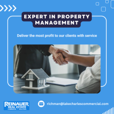 Professional Property Management Services

Our property management team is experts in the oversight of residential, commercial, and industrial real estate by a third-party contractor. We consistently deliver unparalleled support and realtor service.  For more information, call us at 337-310-8000.