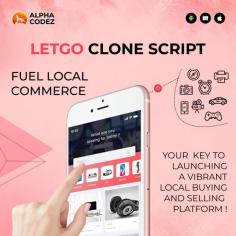 Elevate local trade with Alphacodez Letgo Clone script! 