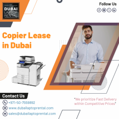 Dubai Laptop Rental offers the customized Copier Lease Dubai. We are highly reputable suppliers of Copier Lease Services across UAE with best quality. For More Info Contact us: +971-50-7559892 Visit us: https://www.dubailaptoprental.com/