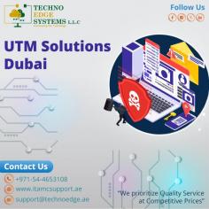 Techno Edge Systems LLC is the top level supplier of UTM Solutions Dubai. We provides complete security for your network but also proactively reacts to the probable threats. Contact us: +971-54-4653108 Visit us: https://www.itamcsupport.ae/