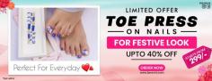 If you’ve ever wondered "can you use press-on nails for toes?", then you’re in for a real treat. Here to discover toenail solutions for press-on nails! Shop online in India on Beromt.