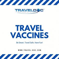 Travel Vaccination Clinics are very important and provide some protection. You should still take care with food, drink and personal hygiene when aborad. When you have your check-up at your local surgery, it’s a good idea to review your medical history, present state of health, medications and any allergies. Keep your immunisation certificates (and list of current medication) with your passport for use during your travels and as a record for the future.
Know more: https://www.travel-doc.com/service/vaccinations/