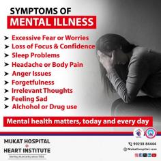 Find compassionate and effective mental illness treatment at Mukat Hospital, Chandigarh. Our expert team is here to support your mental health journey.
Visit: https://www.mukathospital.com/