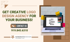 Get Impressive Logo Design for Your Business!

Elevate your brand identity with professional logo design in Raleigh, NC. Generate Design has expert designers who combine creativity and strategy to create a logo that captures the essence of your business. Stand out from the competition with a unique and visually appealing logo that leaves a lasting impression.
