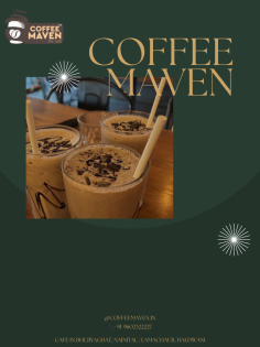 Chill by the lakeside at Coffee Maven Cafe, Bhujiyaghat, Nainital, sipping on their refreshing Cold Coffee – a perfect blend of caffeine and serenity! ☕