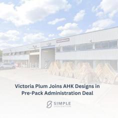 Victoria Plum Joins AHK Designs in Pre Pack Administration Deal

Victoria Plum, a major UK online bathroom retailer, finds a new home in a pre-pack administration deal with AHK Designs. Previously owned by Endless, the private equity firm, this move aims to strengthen Victoria Plum's position amidst challenges like rising freight costs and reduced consumer spending.

AHK Designs, known for Beds.co.uk and Cox & Cox, takes over, ensuring continuity and welcoming Victoria Plum's 300+ employees. Ernst & Young handled the successful sale, marking a new chapter for this bathroom brand.

Visit: https://www.simpleliquidation.co.uk/