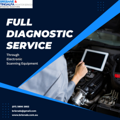 Full Diagnostic Service - https://www.brisrads.com.au/full-diagnostic-service.php