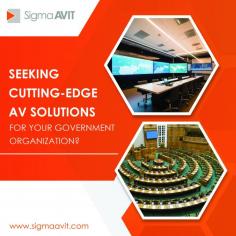 Sigma AVIT offers a comprehensive audio visual consultancy to help optimize the performance of organizations in dynamic scenarios. Get smart AV solutions