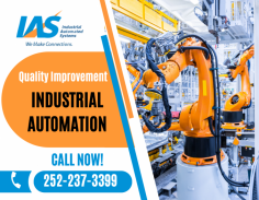 
Improve Machine Utilization with Automation


We optimize your business performance with our industrial automation solutions to maximize productivity and integrate data for large and small organization manufacturers. Call us at 252-237-3399 for more details.
