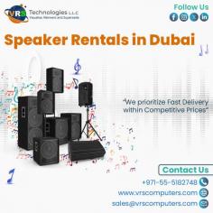 Speakers Rental Dubai, Be it the lightings, welcoming the guests, the food and drink served and moreover the sound system used to create the best effect of a wedding ceremony. For more info about Speakers Rental Dubai Contact VRS Technologies 0555182748. Visit https://www.vrscomputers.com/computer-rentals/sound-system-rental-in-dubai/
