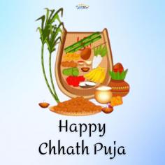 Wishing everyone a blessed and joyous Chhath Puja! May the Sun God illuminate your life with prosperity and happiness. 