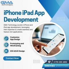 GMA Technology's iPhone and iPad app development brings your ideas to life. Seamlessly blending functionality and design for a superior user experience. Ready to embark on a journey of innovation? Let's build together!

For More: https://www.gmatechnology.com/
Call Now : 1 770-235-4853

#iOSAppDevelopment #iPadAppCreation #AppleAppInnovation #MobileAppExcellence #iOSDevMasters #AppDevelopmentMagic #iPadAppDesign #iPhoneAppInnovation #iOSAppCrafting #DigitalExcellence #GMAiOSApps #TechInnovation #gmatechnology