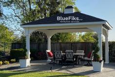 In search of the best pergola assembly service? Bluefikspros.com offers professional pergola assembly services. We specialize in the assembly of all types of pergolas, from small to large, with the highest quality and safety standards. Get your pergola assembled today.

https://www.bluefikspros.com/service-page/gazebo-pergola-installation