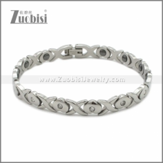 Product Name	Love Heart Design Stainless Steel Magnetic Bracelets for Women b010423S
Item NO.	b010423S
Weight	0.0296 kg = 0.0653 lb = 1.0441 oz
Category	Magnetic Jewelry > Magnetic Bracelets
Brand	Zuobisi
Creation Time	2022-07-05
Stainless Steel Bracelet b010423S, size is b:220*8*3.5mm

Buy now: https://www.zuobisijewelry.com/Love-Heart-Design-Stainless-Steel-Magnetic-Bracelets-for-Women-b010423S-p970719.html