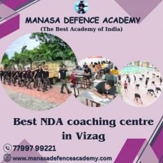 At Manasa Defence Academy, the faculty is the backbone of their success. The institute boasts a team of highly qualified and experienced faculty members who are well-versed in the intricacies of the NDA examination. These dedicated educators not only possess in-depth knowledge of the syllabus but also employ effective teaching methods to ensure that every student receives personalized attention. With their guidance and expertise, students are well-prepared to tackle the challenges of the NDA exam confidently.

In the quest to join the National Defence Academy, choosing the right coaching center is crucial. Manasa Defence Academy emerges as the best NDA coaching center in Vizag due to their experienced faculty, comprehensive study materials, effective teaching methodology, individual attention, and a proven track record of success. By enrolling in Manasa Defence Academy, aspiring candidates can equip themselves with the necessary knowledge and skills to crack the NDA examination with flying colours. So, why wait? Take the first step towards a glorious career in the defense forces by joining Manasa Defence Academy today.
