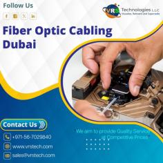VRS Technologies LLC is the perfect supplier of Fiber Optic Cabling Dubai. We are having a experts in serving the best cabling needs in polished way. For More Info Contact us: +971 56 7029840 Visit us: https://www.vrstech.com/