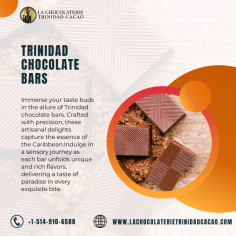 Immerse your taste buds in the allure of Trinidad chocolate bars. Crafted with precision, these artisanal delights capture the essence of the Caribbean. Indulge in a sensory journey as each bar unfolds unique and rich flavors, delivering a taste of paradise in every exquisite bite.