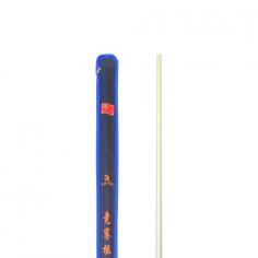 White Waxwood Staff

DY105 DaYe Carbon Fiber wushu Bo Staff 
Made from solid carbon fiber material

Each staff comes with a carrying case.

General guidelines for Competition kung fu Staff length:

The length of the staff must not be shorter than the athlete's height.
Approved by the International Wushu Federation for competition use

Know more: https://www.kungfudirect.com/wushu-kungfu-bo-staff/
