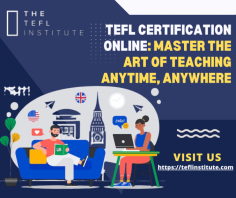 TEFL Institute invites you to embark on a transformative journey with our TEFL Certification Online program. Designed for aspiring educators, our online course provides in-depth training, covering the latest teaching methodologies and classroom management techniques. Dive into interactive modules, engage in practical teaching exercises, and receive personalized feedback from experts. With TEFL Certification Online, you'll acquire the skills needed to teach English proficiently, making a difference in the lives of your students worldwide.

