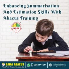 Gama Abacus organizes practical application workshops that bridge the gap between theoretical knowledge and real-world scenarios. Students engage in hands-on activities, applying their abacus skills to solve everyday problems. This approach not only reinforces their understanding of mathematical concepts but also instills a sense of practicality and usefulness in their learning . Fousia comercial center,  Calvary Rd, West Fort, Thrissur, Kerala, 680004