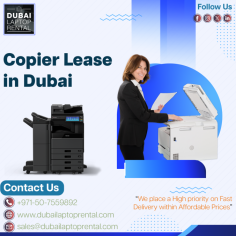 Dubai Laptop Rental offers the most sophisticated suppliers of Copier Lease Dubai. We offer a wide variety copier rentals with different features to help speed up the office work cycle. Contact us: +971-50-7559892 Visit us: https://www.dubailaptoprental.com/