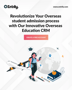 Tired of managing student admissions with spreadsheets and paper forms?

It's time to upgrade to our cutting-edge Overseas Education CRM. With our innovative platform, you can automate your admissions workflows, improve communication with prospective students, and gain critical insights into your enrollment pipeline.

Sign up for free : https://www.entrily.com/signup