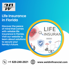 Discover the peace of mind that comes with reliable life insurance in Florida. Visit our website to learn about solutions to secure your family's future.


