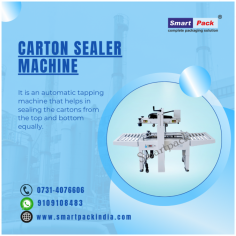 It is an automatic tapping machine that helps in sealing the cartons from the top and bottom equally. You can even use this machine for B.O.P.P. tape. For the knowledge, one must know that this machine is made up of 2 motors so that it can work smoothly and powerfully throughout the day.
