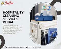 Elevate Your Establishment with Expert Hospitality Cleaning Services in Dubai

Elevate your hospitality establishment to new heights with Busy Bees Dubai's top-tier Hospitality Cleaning Services in Dubai. Our expert team is dedicated to ensuring a pristine and welcoming environment for your guests, enhancing their experience and satisfaction.