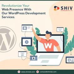 WordPress is the perfect choice to create engaging websites. If you want to enhance your online presence with WordPress websites, then Look no further. Shiv Technolabs is a leading  WordPress development agency. Our team of web developers offer top-notch WordPress website development services. We will create attractive, stunning and high-performance websites. Our team utilizes the latest trends and cutting-edge technologies to deliver you complete web development solutions.
