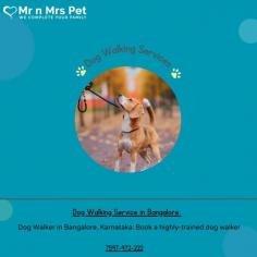 Dog Walker in Bangalore, Karnataka: Book a highly-trained dog walker & dog walking service in Bangalore. We connect Bangalore’s best dog walkers & pet sitters near you, who offers insured and secured pet walking services.
Visit Site : https://www.mrnmrspet.com/dog-walking-in-bangalore
