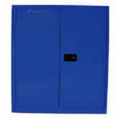 83 L Weak Acid and Alkali Cabinet

83 L Weak Acid and Alkali Cabinet is a single walled manual acid and alkali cabinet with 50 mm of insulating air space. Doors are reinforced with a three point latch and manual lock for security. Features one adjustable shelf to accommodate storage for different containers. Inner and outer epoxy resin coating provides durability and chemical resistance preventing corrosion and humidity. Shop at labtron.us
