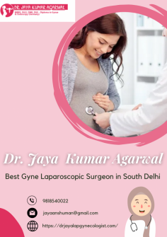 Dr. Jayal Kumar Agarwal, the distinguished gynecologist in South Delhi, stands out as the best gynelaparoscopic surgeon in the region. Known for her exceptional surgical skills and expertise, she offers advanced and minimally invasive laparoscopic procedures for gynecological issues. Dr. Jayal's commitment to providing the highest quality care, coupled with her compassionate approach, has made her a trusted choice for women seeking top-notch gynecological and laparoscopic surgical services in South Delhi. Experience excellence in women's healthcare with Dr. Jayal.
