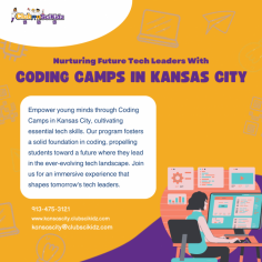 Foster future tech leaders in Kansas City with our Coding Camps. Equip young minds with essential coding skills for a dynamic future in technology.
