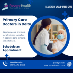 Primary Care Doctors in Delta | Revere Health

Revere Health Primary Care Doctors in Delta is your go-to spot for comprehensive health services. At Revere Health's Delta Family Medicine clinic, we are committed to ensuring the health of every patient. Our team of family doctors provides excellent prenatal and pregnancy care for expectant mothers and continues to offer healthcare services even after childbirth, promoting overall health and happiness within families. We are pleased to announce that Delta Family Medicine and OB now offer patients the convenience of online scheduling. Call us at (801) 429-8000.

Visit our website: https://reverehealth.com/departments/delta-family-medicine-2/