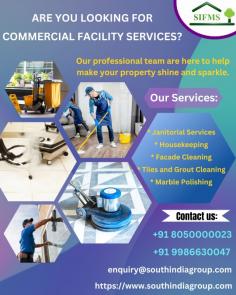 SIFMS is a leading facility management company in Bangalore with a team of highly experienced and trained professionals. We offer a wide range of facility services in Bangalore, that includes housekeeping, gardening, catering, etc. We are devoted to providing our clients with the best possible service and ensuring that their premises are well-maintained and handled smoothly.
Call us: 8050000023
Visit: https://sifms.in/