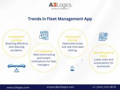 Elevate your fleet management strategy with insights into the latest trends. Explore the trends shaping fleet management apps. From automation and electrification to data-driven insights, stay informed for a competitive edge in 2024.