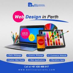 Web Design in Perth
Balli Digital Solutions is your trusted partner to provide web design services in Perth. We blend creativity with technology to create visually stunning websites that resonate with your brand. Boost your online presence with our best solutions. Exceptional designs, user-centric interfaces—your digital journey begins.

Phone: +61 430 466 017

Email: info@ballisolutions.com

Address: Perth, WA 6000 Australia

https://goo.gl/maps/ng8Gz6Qa9isb1JY56
