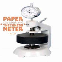 Paper and cardboard thickness meter

Paper and cardboard thickness meter Use a contact measurement technique, the TP-E20 gauges paper thickness for corrugated materials. A false weight is used to mount the analog (pointer type) gauge display at the top in order to create a consistent, uniform pressure on the anvil through the foot. It is used in the packaging, paper, and printing industries.Measuring range-0 to 4 mm;Accuracy-0.01 or 0.001 mm;Gauge-Analogue gauge display;Contact diameter-16.0 ± 0.5 mm for more visit labtron.us 
