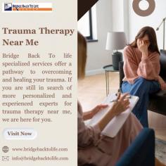 Bridge Back To life specialized services offer a pathway to overcoming and healing your trauma.