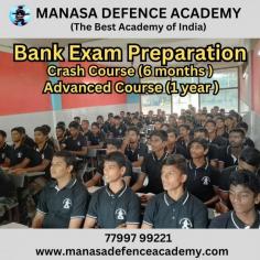 Introduction
Bank exams are highly competitive and require thorough preparation in order to succeed. One institution that stands out for its exceptional bank exam preparation is the Manasa Defence Academy. With their unique approach and tailored strategies, they have helped countless individuals achieve their dreams of entering the banking sector. In this article, we will delve into the three important factors that make their bank exam preparation program stand out from the rest.

Perplexity: Unexpected Insights for Success
At Manasa Defence Academy, they understand the importance of offering unexpected insights to their students. Rather than relying on clichéd study materials and generic advice, they strive to provide a fresh perspective on bank exam preparation. The academy's faculty consists of experienced professionals who have a deep understanding of the banking sector and its evolving trends.

One of the unique insights they offer is the emphasis on holistic development. They believe that success in bank exams goes beyond just bookish knowledge. To excel in the competitive arena, students are encouraged to develop their analytical skills, critical thinking abilities, and effective communication. This well-rounded approach sets them apart from other coaching institutes and equips their students with the skills necessary to tackle any challenge thrown their way.

Burstiness: Balancing Language Use
Another crucial factor in Manasa Defence Academy's bank exam preparation program is their ability to strike a balance in language use. They understand that relying too heavily on complex jargon and technical terms can overwhelm students, hindering their learning process. On the other hand, oversimplifying concepts can lead to a lack of depth and understanding.
To tackle this challenge, the academy employs highly qualified faculty members who excel at breaking down complex concepts into relatable examples and analogies.
Cell : 77997 99221
website :
www.manasadefenceacademy.com

#nda #army #navy #banking #ssc #ssb
